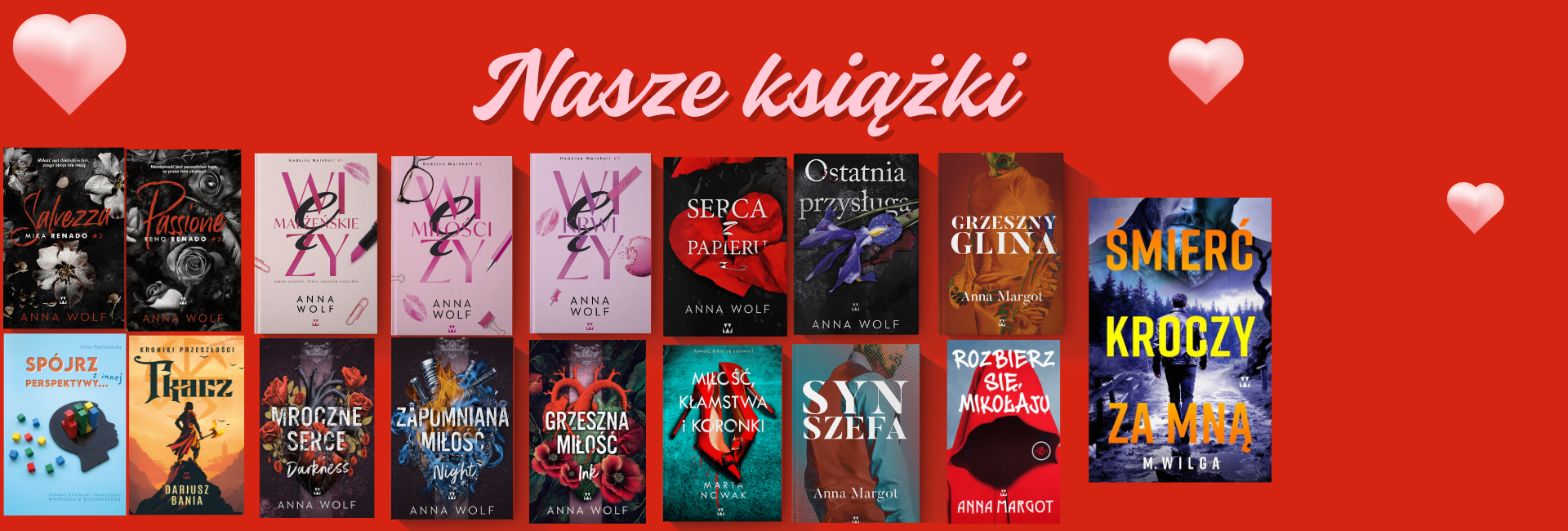 Książki Anny Wolf